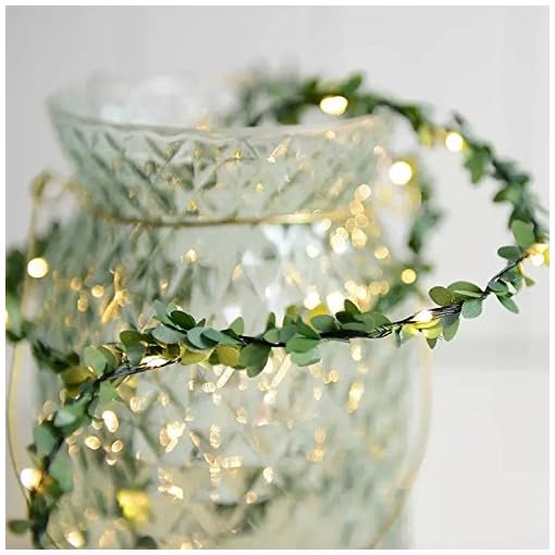 Glimmer Lightings Leaf Garland Flexible String Light for Home Decoration, Garden, Party, Diwali, Christmas - Warm White, 5 Meters - Image 9