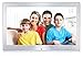 Produktbild PROTIS 13.3" Digital Photo Frame with LED Screen/ 1080P HD IPS /SD Card & USB ports/ Silver Steel/4GB Build-in Memory/Random Play Photo by PROTIS