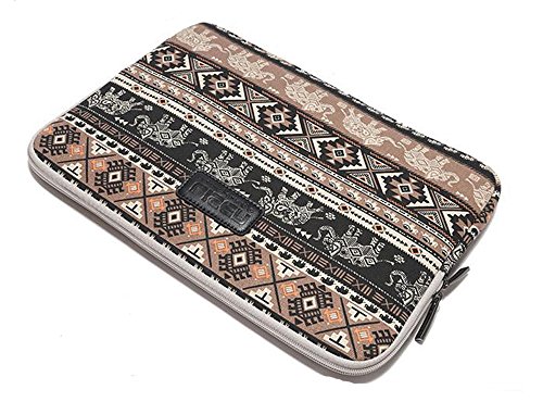 AreTop Laptophülle,(8,3-15,6 Zoll) Laptophülle Notebooktasche Schutzhülle Hülle Sleeve Tasche für Laptop / Notebook Computer / MacBook / MacBook Pro/ Ipad Mini/ Ipad (14 Zoll (36.5*25.5), Elefant (Braun)) - 3