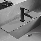 ADAPTOLL Su Emici Lavabo Kenar Matı &ndash; Kaymaz Mutfak Tezgah Matı, Musluk Damlama Tutucu, Lavabo Sı&ccedil;rama Koruyucu, Banyo ve S&uuml;n