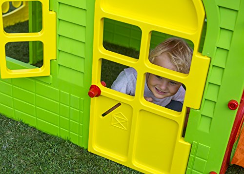 Playhouse Children Happy House Outdoor Indoor Garden Summer Fun Kid's Playhouse