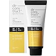 Deconstruct Face Gel Sunscreen SPF 50 + and PA+++ | Gel based sunscreen for oily, combination skin, normal skin | Broad spectrum sunscreen, No White Cast, Lightweight, Non greasy - 80g