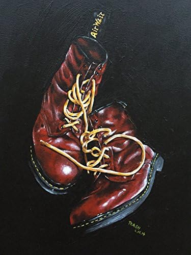 Limited Edition Dr Martens print from an original acrylic on canvas