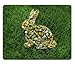 Produktbild Roger Mouse Pad Naturkautschuk Mousepad der Florale Osterhase auf der