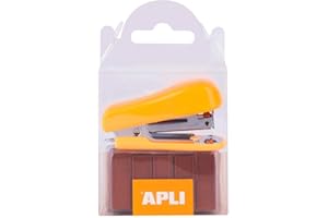 Apli 14944 Tacker mit 2000 Klammern, Orange