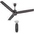 Havells FAB BLDC I 1200 mm Decorative Ceiling Fan with 100% Pure Copper|Watt: 30|Air Flow: 225 cmm|Speed: 350 RPM|(Cocoa Brown) 2 Years Warranty