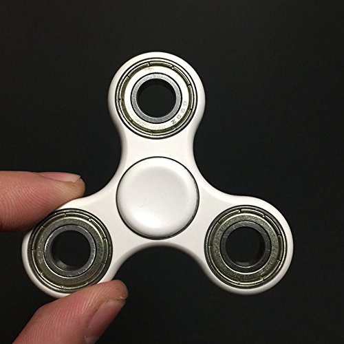 2017 New Tri Fidget Hand Spinner EDC Sensory Fidget Toy Gift For Kids Adults (White) 2017 New Tri Fidget Hand Spinner EDC Sensory Fidget Toy Gift For Kids Adults (White)