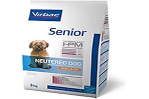 Virbac Veterinary HPM Vet Dog Senior Neutered S & Toy Nourriture pour Chien 7 kg