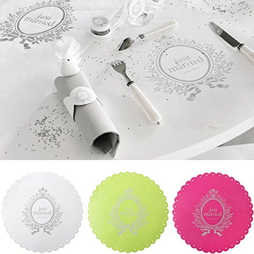 Platzset „Just Married“ 6er Pack - 2