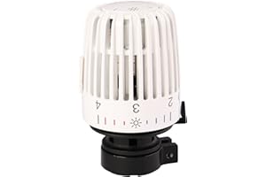 SANITOP-WINGENROTH Danfoss Heimeier Tête thermostatique K, 1 pièce, blanc, 27135 6