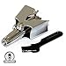 Sir Reginalds Exclusive Silver Hawk Ear And Nose Hair Trimmer - Highest Quality UK Grooming Specialists - Professional Stainless Steel Cutting Head - No Batteries Required - LIFETIME GUARANTEE