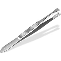 ZOUK Professionelle Augenbrauen-Pinzetten Set – Edelstahl, Rostfrei, Inkl. Etui