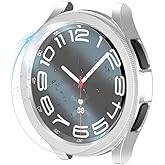 UnDePlus Samsung Galaxy Watch 6 Classic 43mm ile uyumlu Sert PC Kasa ve Ekran Koruyucu 29