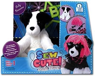 Sew Cute Posh Paws by Colorbok Lady Bowwow Dog Craft Kit