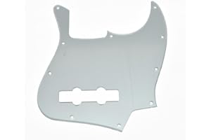 KAISH Battipenna a 4 corde J Bass Style plettro per USA/Messico Jazz J Bass Silver Mirror