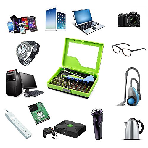 53-in-1 Präzisions Schraubenzieher Werkzeugkasten Torx Kreuzschlitz und Slotted Repair Set Mechanik für PC Notebook Smartphone und andere elektrische Produkte - 8