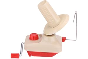 FYDUN Bobinadora de bolas de hilo operada a mano, rollo de hilo de hilo de fibra, hilo de lana, soporte de bobinadora de bolas, accesorios de costura para DIYCraft