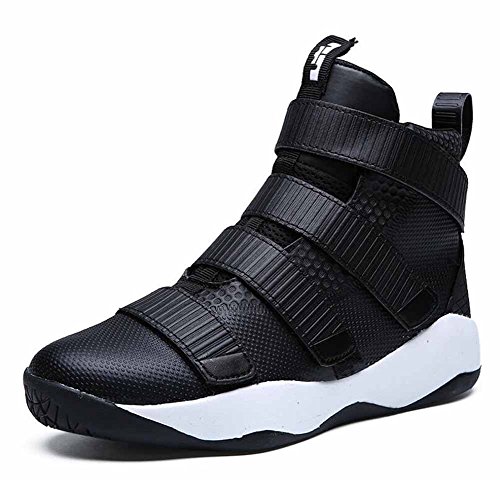 Men Velcro Basketball Sneakers 2017 Autumn Winter High Top