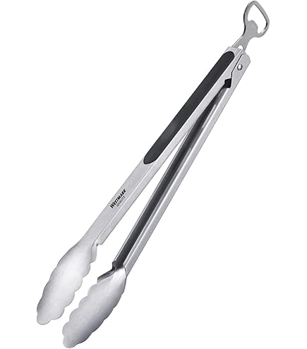 Farberware BBQ RVS Barbecue Tang met Geweven Handvatten