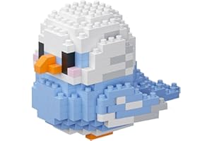 SUMKTO Kawaii Vogel kleine Bausteine Set niedliches kreatives pädagogisches BAU Spielzeug für Jungen Mädchen Spielzeug geeignet für Heim-und Schlafzimmer Dekoration