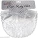 BNWT Baby girls or boys unisex ivory satin christening bib My Christening day