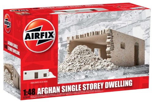 Imagen 3 de Airfix Edificio Afghan Single Storey Dwelling, 1:48 (Hornby A75009)