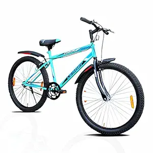 Leader Scout MTB 26T Mountain Bicycle/Bike Without Gear Single Speed for Men - Sea Green, Ideal for 10 + Years , Frame Size: 18 Inches