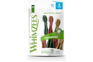 Whimzees Pennello S, confezione settimanale, 14 pezzi per confezione
