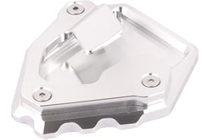 AN XIN Extension de béquille latérale pour moto Hon.da CRF1000L Africa Twin 2016 2017 2018 Argenté