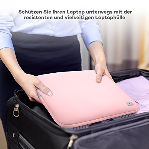 TaoTronics Notebook Schutzh  lle f  r Sleeve 13  - 13 3  MacBook Air   Pro  Laptops  Notebooks  Ultrabooks - YKK-Rei  verschluss  Schockfest   Kratzfe