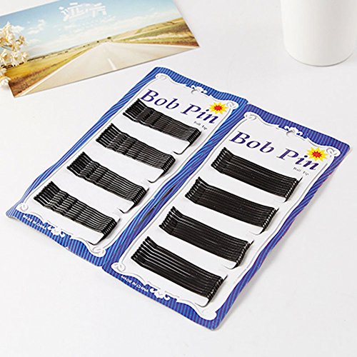 Blue Vessel 60 Stück Haar Maker Zubehör Schwarz Haar Clip-Pin-Werkzeug Haarnadeln Haar Beret Pins 2# - 4