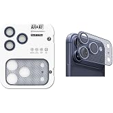 Senon Apple iPhone 17 Pro Zore CL-22 Parmak İzi Bırakmayan Anti-Reflective 2in1 Kamera Lens Koruyucu (Mavi)