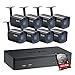 Produktbild ELEC 8CH 960H DVR ¨¹berwachungskamera System 8 Outdoor CCTV 1500TVL Bullet Kameras + 500GB Festplatte