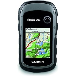Garmin eTrex 30x - GPS de mano con brújula de tres ejes, pantalla mejorada y mapas preinstalados