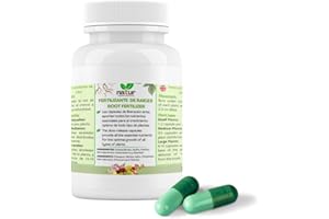 NATUR GREEN ESSENCE Natur Cápsulas de Abono para Raíces, Potenciador del Crecimiento, Abono Completo con todos los Nutrientes para Plantas de Interior, Exterior y Jardín, 100 Pastillas.