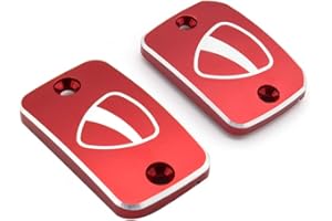 FXCNC Motorcycle Master Cylinder Front Brake Clutch Right Left Fuel Reservoir Cover Tank Cap fit for Ducati Monster 695 696 S2R 800 795 796 759 All Year