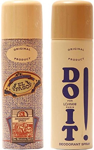 Lomani Do It Elpaso Deodrant Spray Combo Set - 400 Ml Set RS.286 (52.00% Off) - Amazon