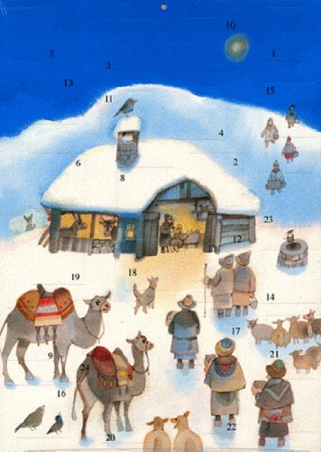 Download Calendrier de l Avent Nativité Sous la Neige Gantschev