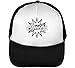 Produktbild Steezy Straight Up Easy Flow Mad Style Men's Baseball Trucker Cap Hat Snapback Black White