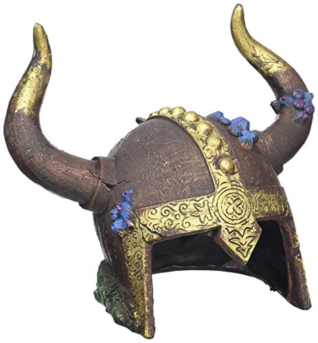 Preisvergleich Produktbild Rosewood 91242 Aquaristik-Ornament Wikingerhelm