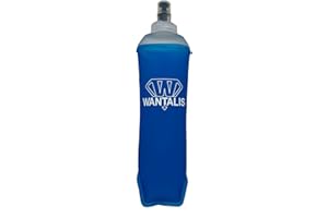 Flasque de running 250ml souple pour sac d’hydratation | Gourde avec valve de sécurité à mordre| Profil ergonomique | Sans BPA