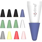 NovStrap Apple Pencil 1-2 Generation/Pencil Compatible with Usb-C/Pencil Pro 2024 Pen Tip Protective Silicone Case 12 Pieces Package