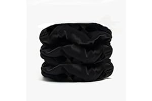 ‎MICHOOYEL 3-pak jedwabnych gumek do włosów, 100% czysty jedwab morwowy, gumki do włosów 16 momme, dla kobiet i dziewcząt