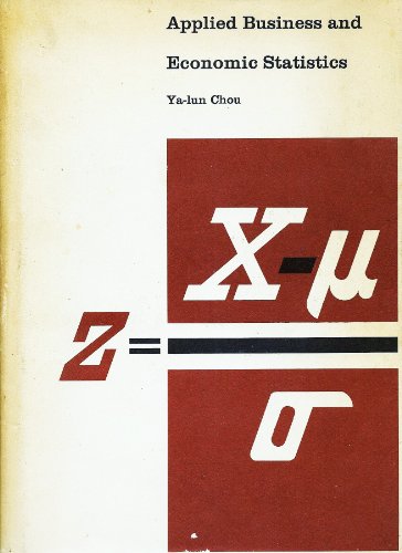 Applied Business And Economic Statistics