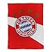 Produktbild Decke FC Bayern MÜNCHEN FCB + gratis Sticker "München forever", Kuschelfleecedecke, Kuscheldecke, Fleece Blanket Sofa Throw, Soft Blanket, Fleece Cozy Blanket Manta de la