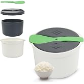 Microwave Rice Cooker Stewed Rice Cooker Microwave Rice Cooker Set Rice Steamer for Microwave Oven 2 Liter Rice Machine with
