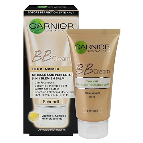 Garnier BB Cream 5in1 Blemish Balm/ Sehr Hell/ Tagescreme/ Tagespflege/ 50ml