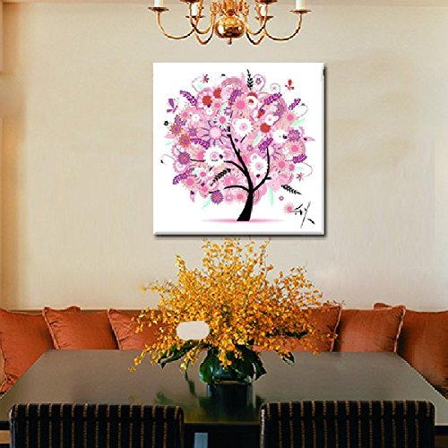 Labellevie Kreuzstich Stickerei DIY Handarbeit Stickpackung Set vom Baum des Lebens 45 * 45cm - 3