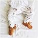 Zhuannian Baby Boys Girls Cartoon Animal Print Elastic Waist Harem Pants (6-9months, White grass)