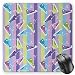 Produktbild Retro Mouse Pad, Different Colored Sneakers on Vertically Striped Backdrop Youth Footwear Fashion Gaming Mousepad Office Mouse Mat Multicolor